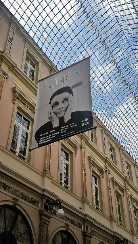 Audrey Hepburn Intimate à Bruxelles