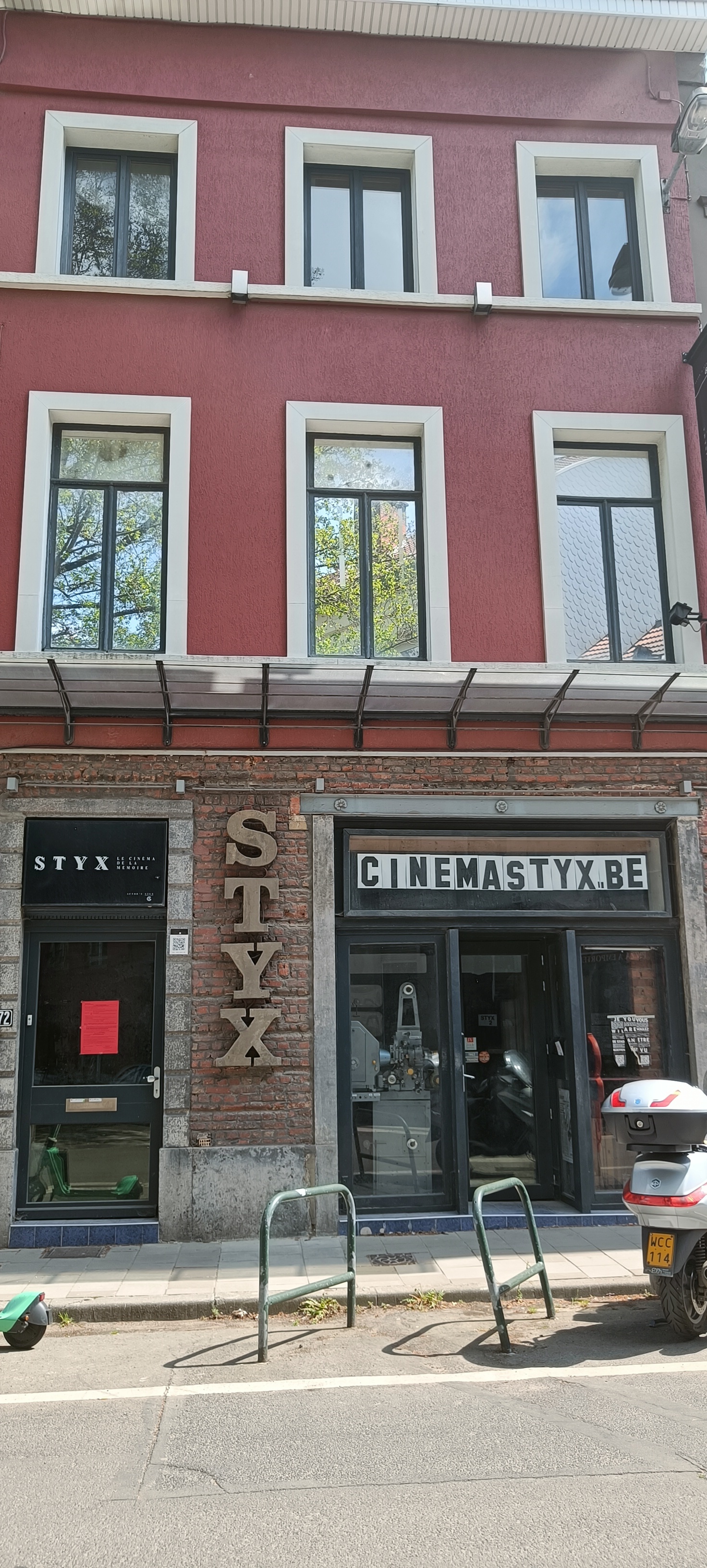 Le cinéma art et essai Le Styx à Ixelles