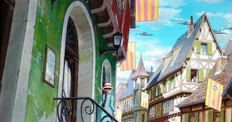 Des airs de Colmar dans Le Château Ambulant