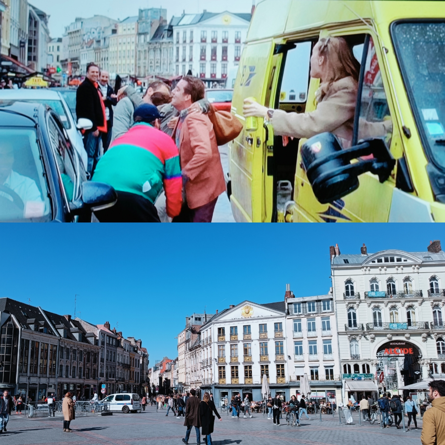 La grand-place de Lille dans Bienvenue chez les Ch'tis