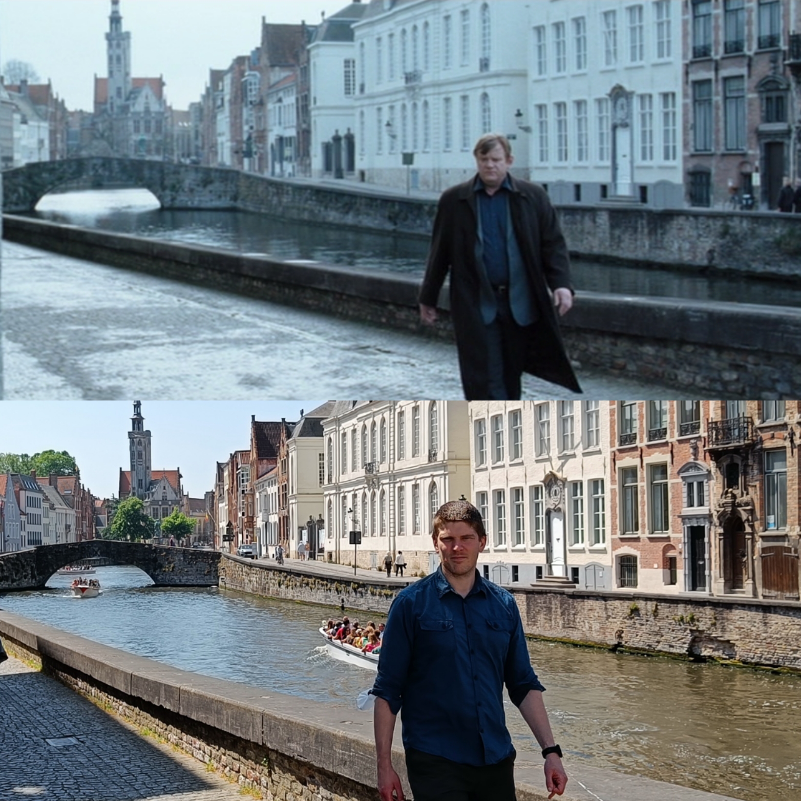 Scène du film Bons Baisers de Bruges avec Brendan Gleeson