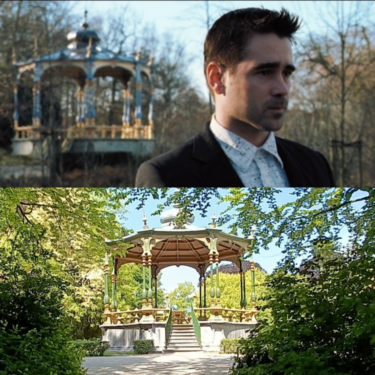 Colin Farrell au parc Reine Astrid à Bruges