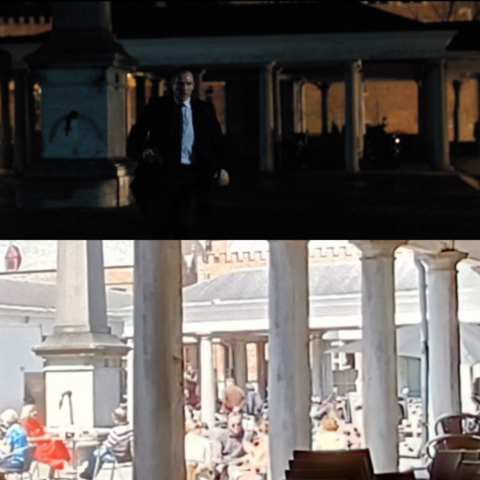 Ralph Fiennes dans le film Bons Baisers de Bruges