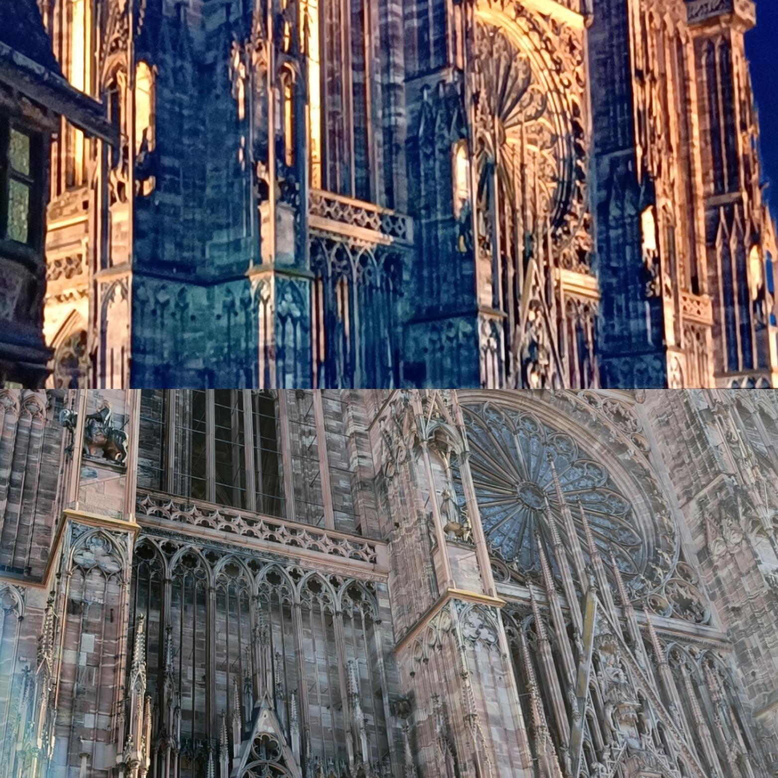 La cathédrale de Strasbourg dans le film Mon Poussin