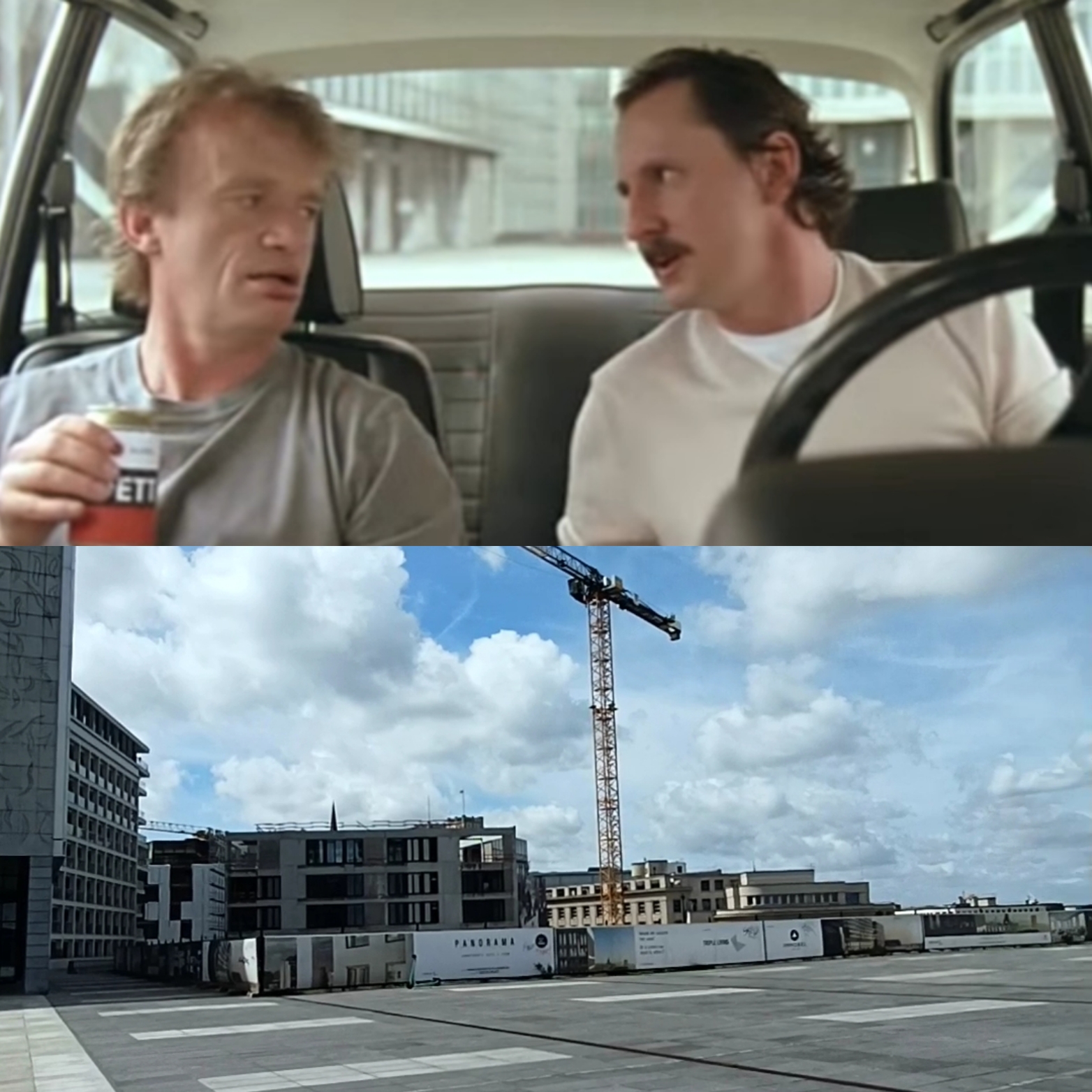 Dominique Pinon et Jean-Luc Couchard dans Dikkenek