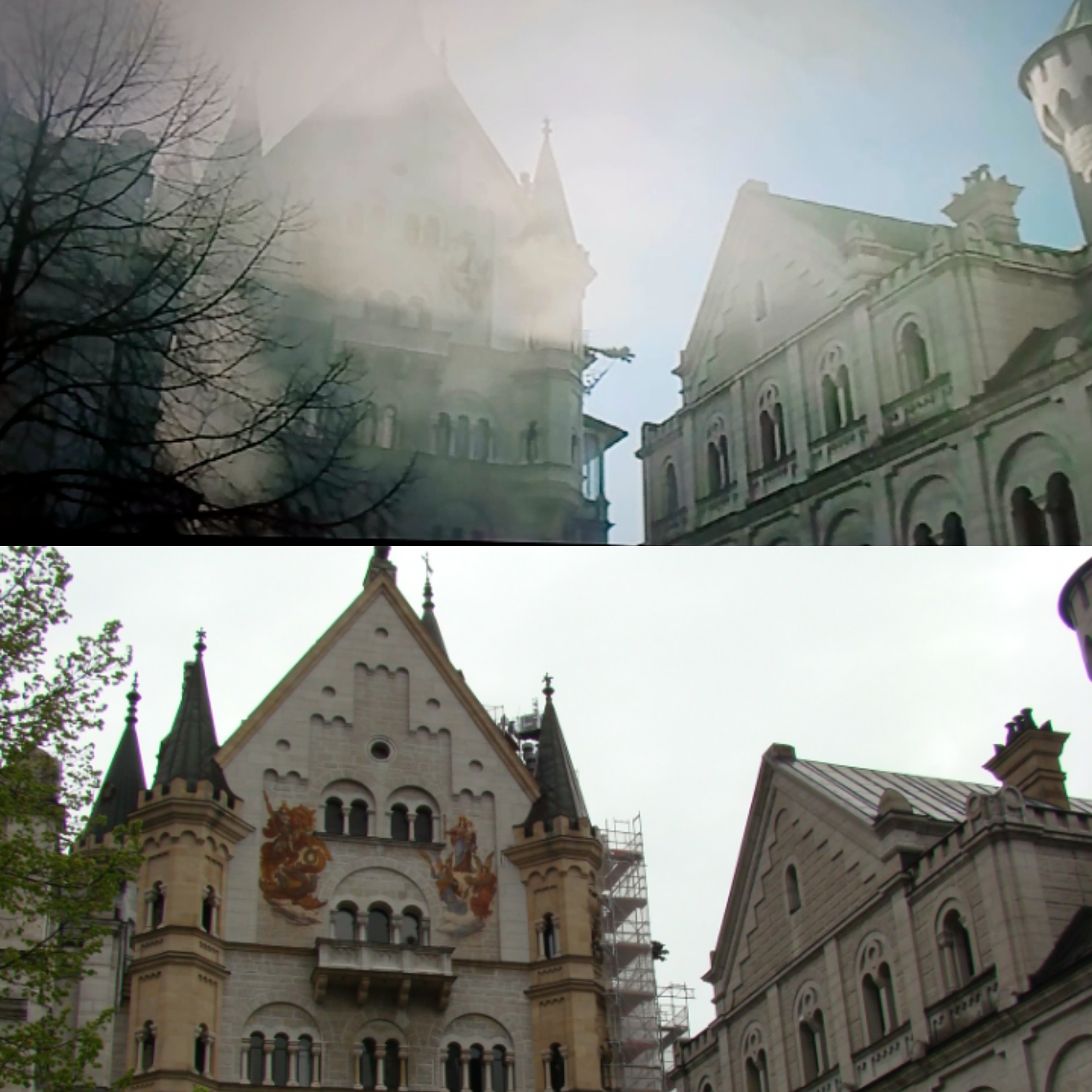 Neuschwanstein dans le film Ludwig II