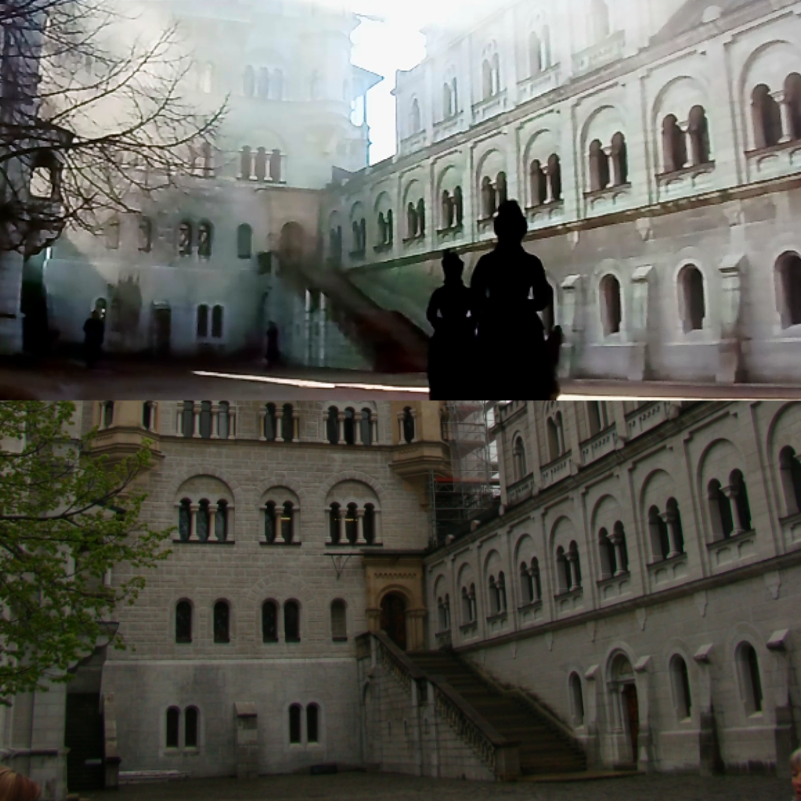 Le château de Neuschwanstein dans le film Ludwig II