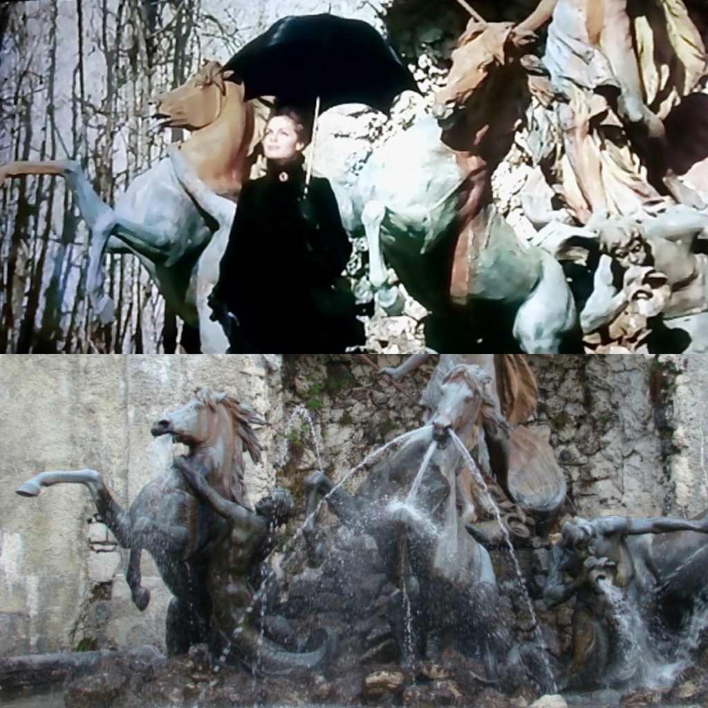 Romy Schneider au Château de Linderhof