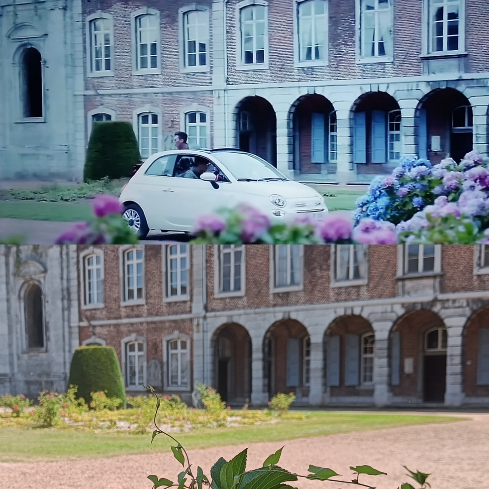 Tournage de la série chinoise Mr Right à l'Abbaye d'Aulne