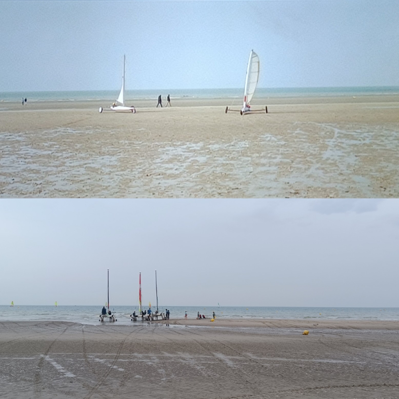 Scène de Bienvenue chez les Ch'tis à Malo-les-Bains