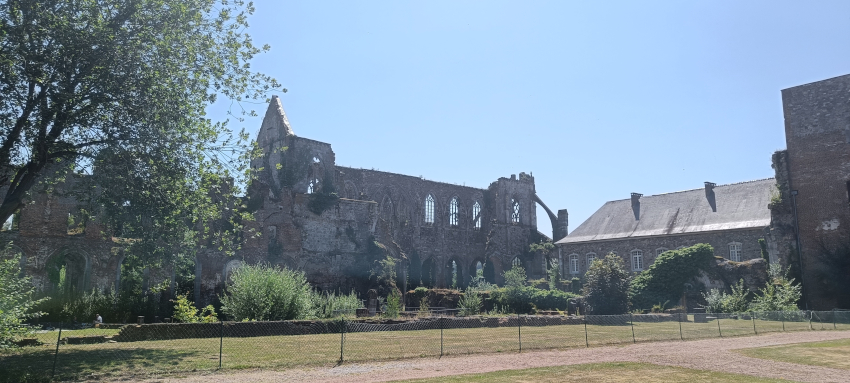 Ruines de l'Abbaye d'Aulne