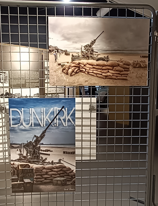 Vincent Villemaire photographie le tournage de Dunkerque