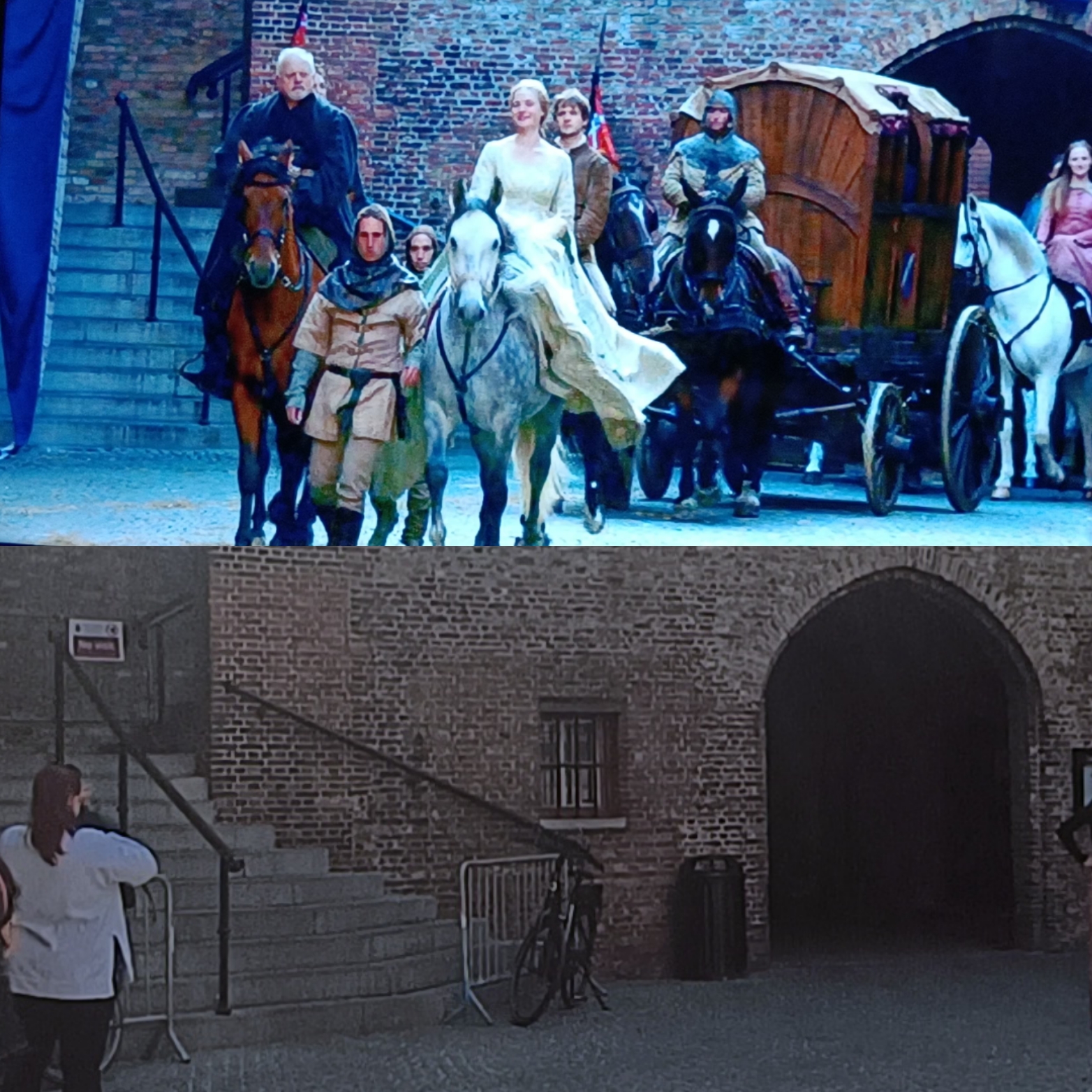 Arrivée de la Reine Blanche à Bruges