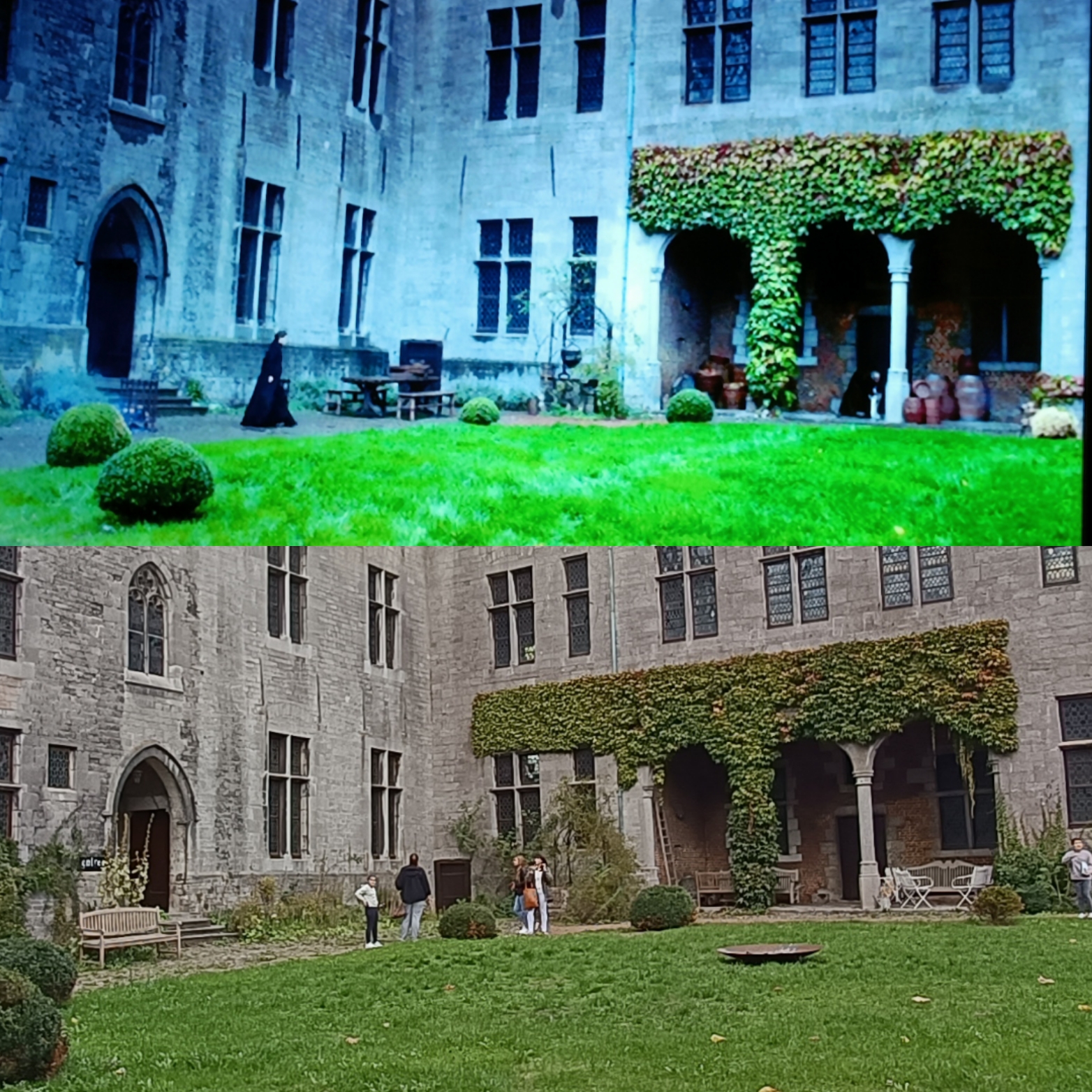 Le château d'%ecaussinnes-Lalaing dans The White Queen