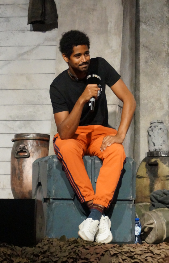 Alfred Enoch au Q&A à Gand
