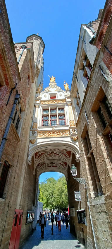 La Blinde Ezelstraat à Bruges