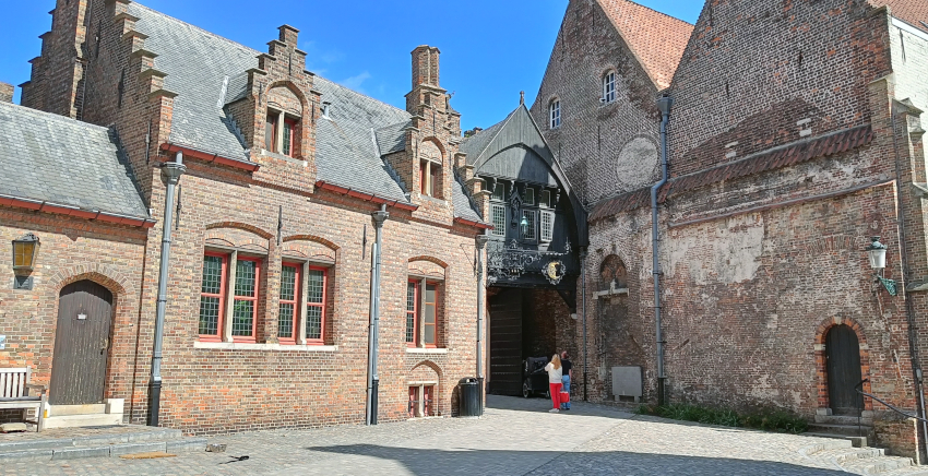 Musée Gruuthuse de Bruges, côté cour