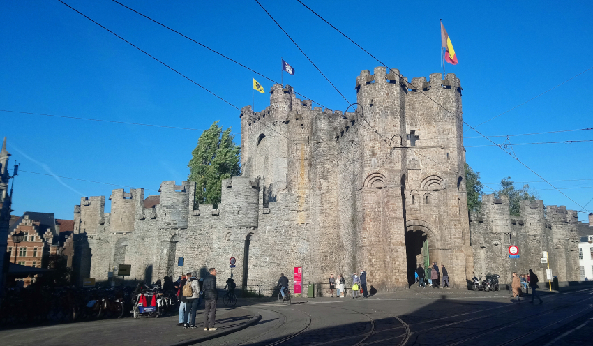 Le château de Gand, le Gravensteen