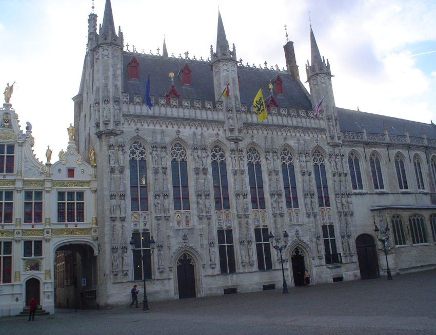 L'hôtel de ville de Bruges