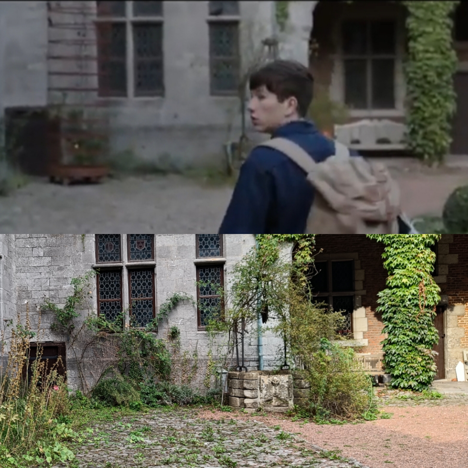 Scène avec Barry Keoghan à Écaussinnes-Lalaing