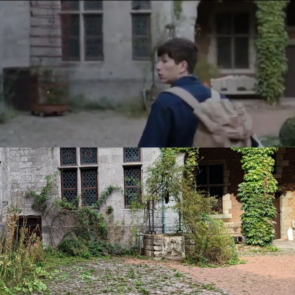 Scène avec Barry Keoghan à Écaussinnes-Lalaing