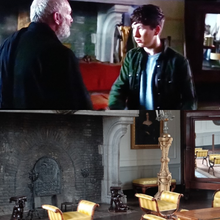 Barry Keoghan et Kim Bodia dans le grand salon