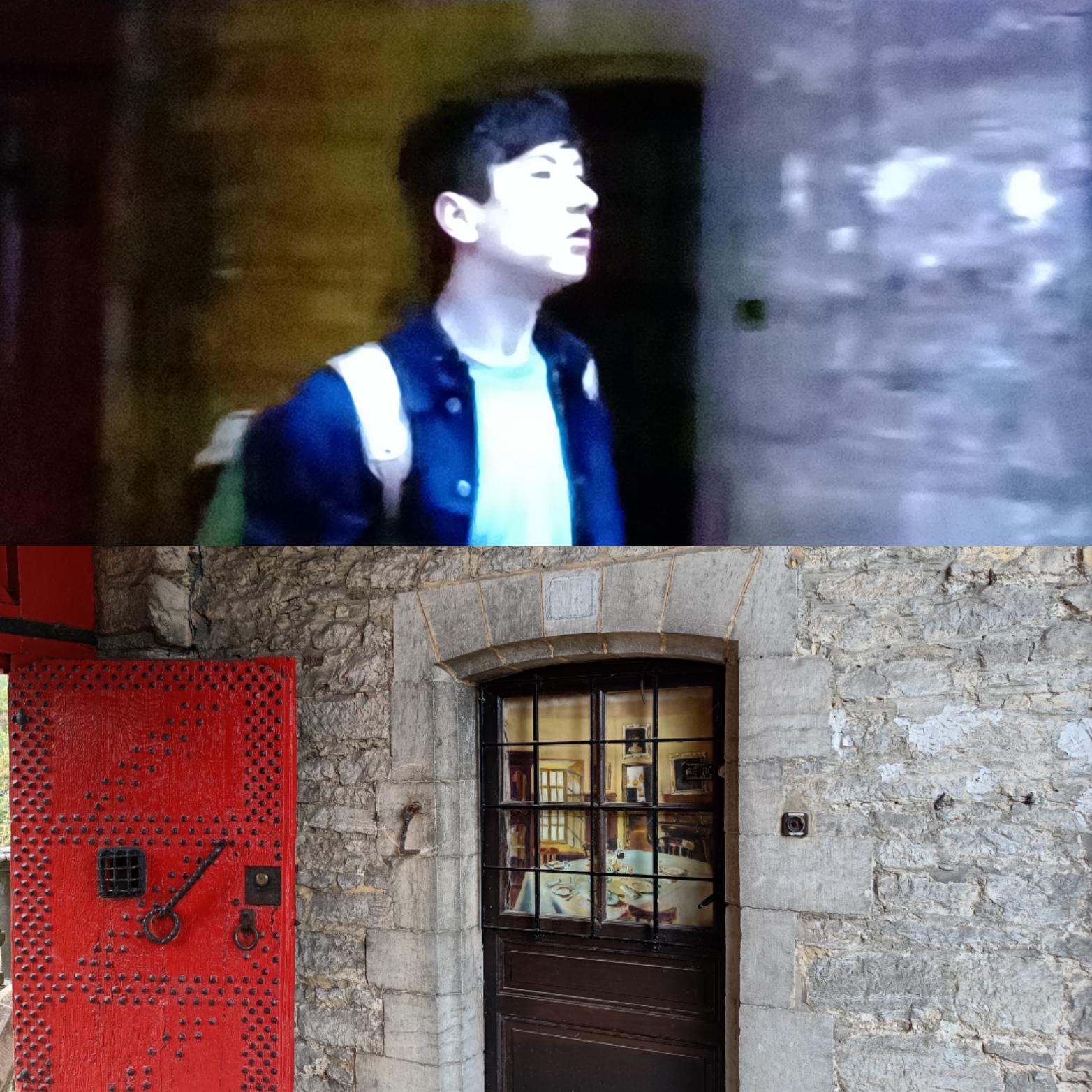 Barry Keoghan entre au château d'Écaussinnes-Lalaing