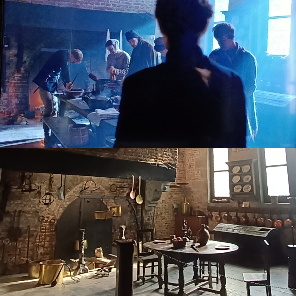 The White Queen dans la cuisine du château d'Écaussinnes