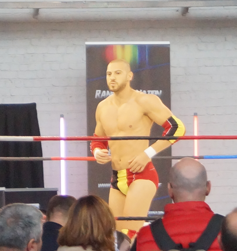 Aaron Rammy, catcheur belge