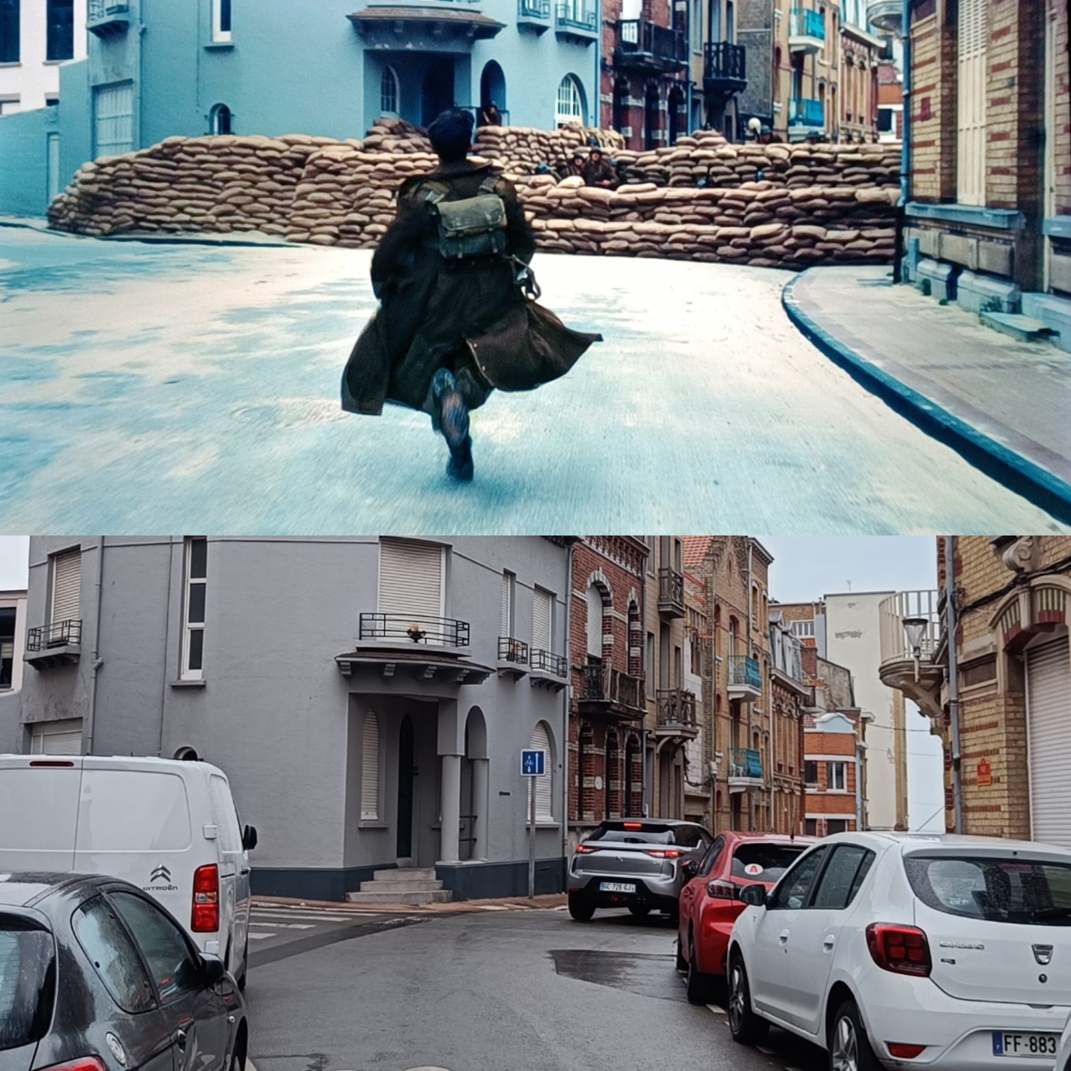 Barricade à Malo-les-Bains