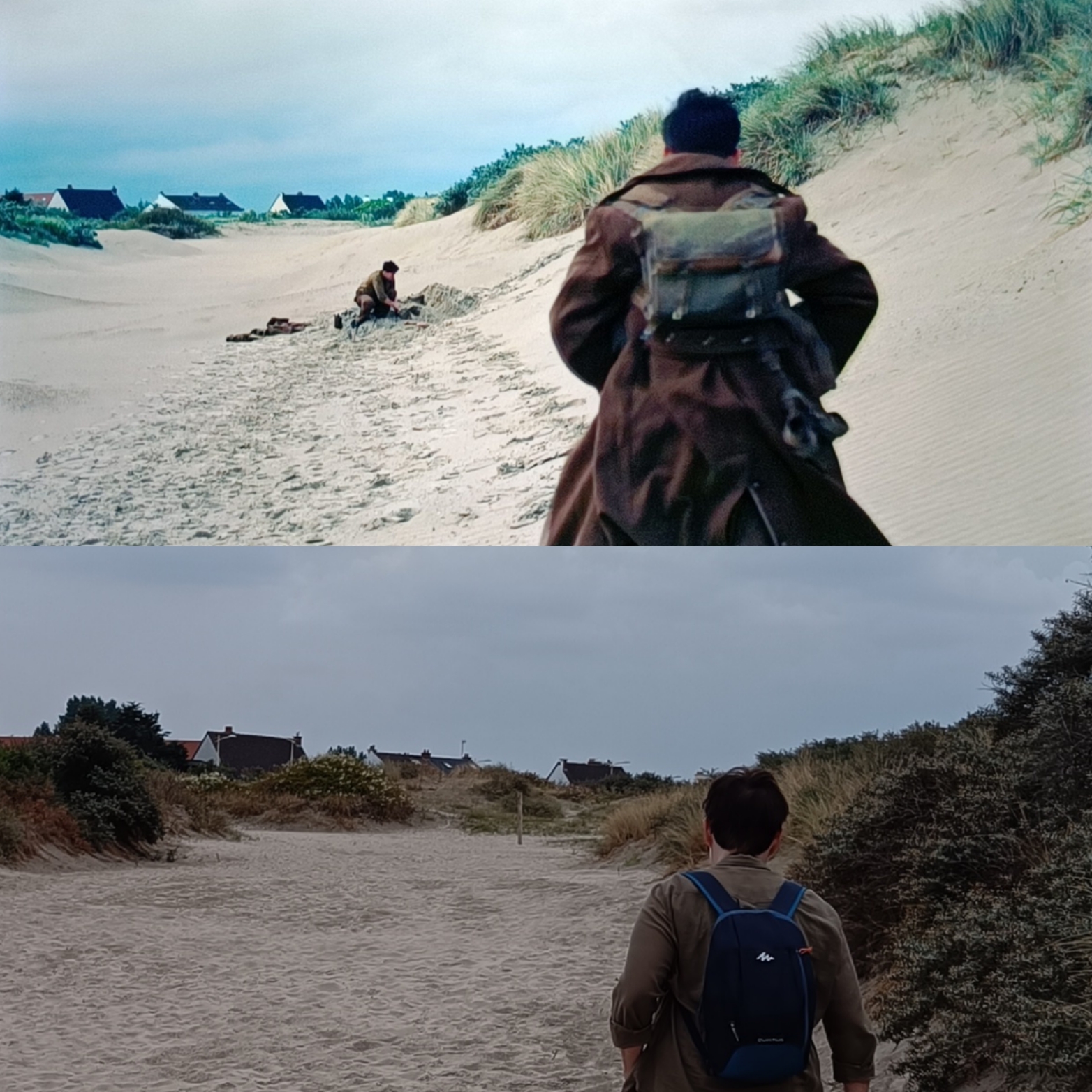 Scène de Dunkerque à Leffrinckoucke