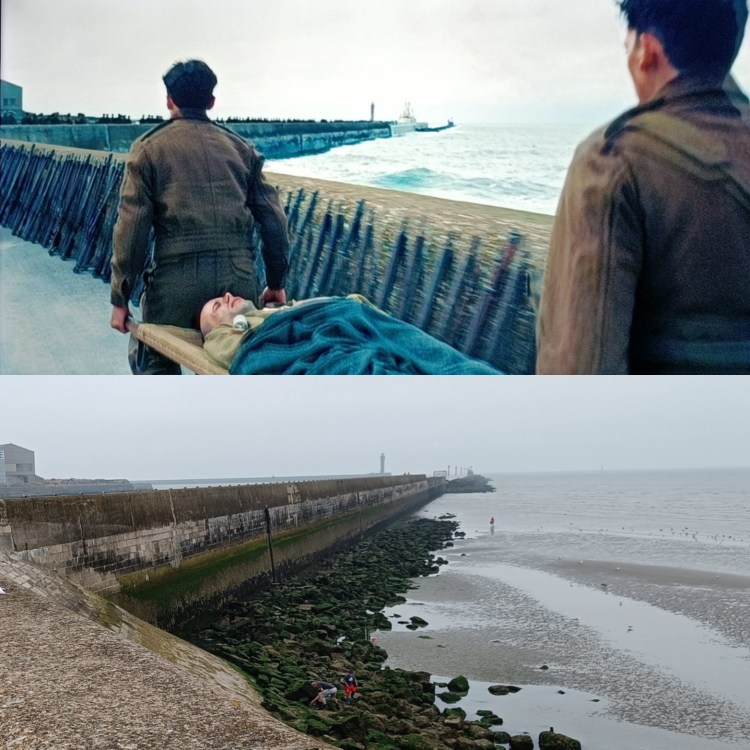 Les blessés sont embarqués à la jetée de Dunkerque