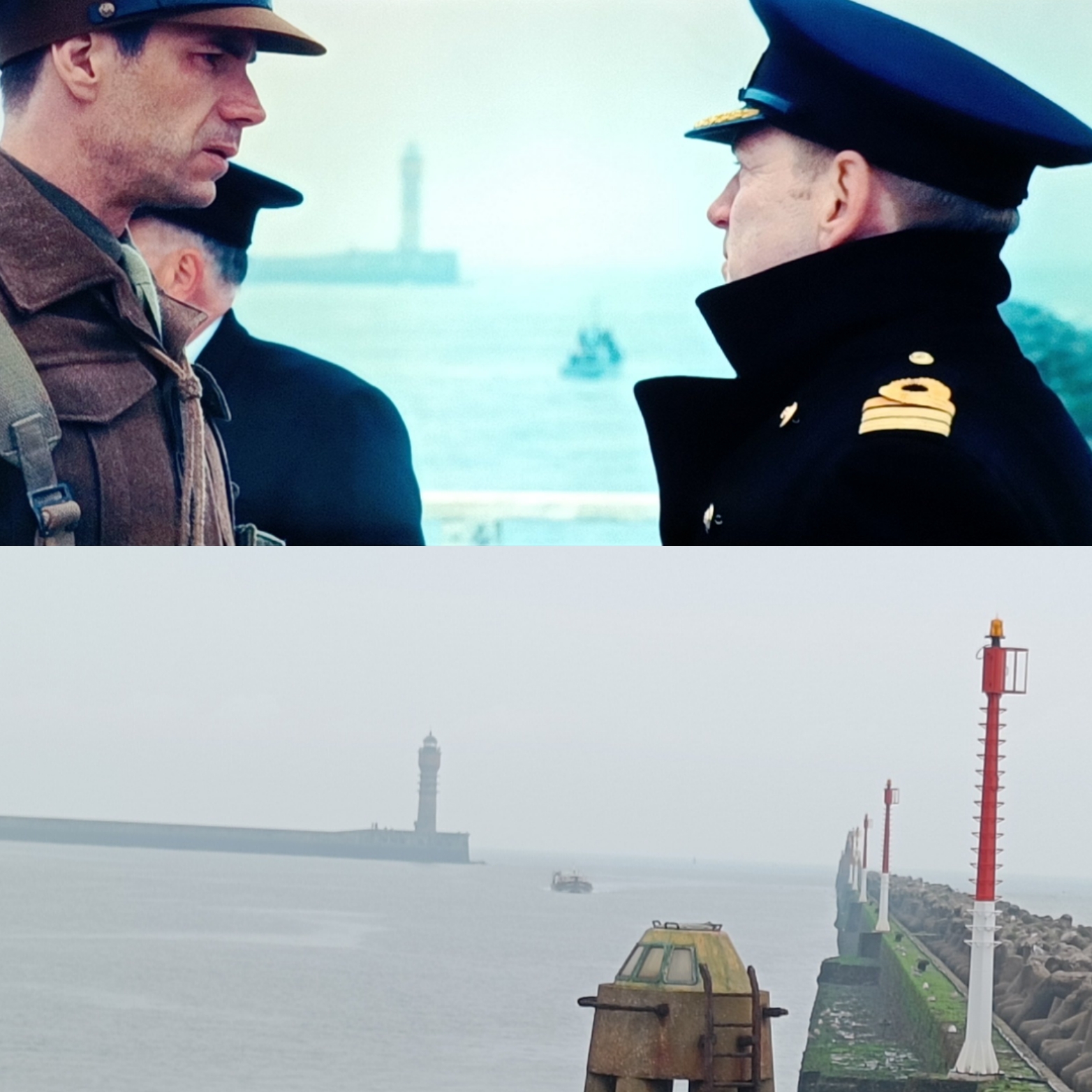 Scène de Dunkerque sur la jetée