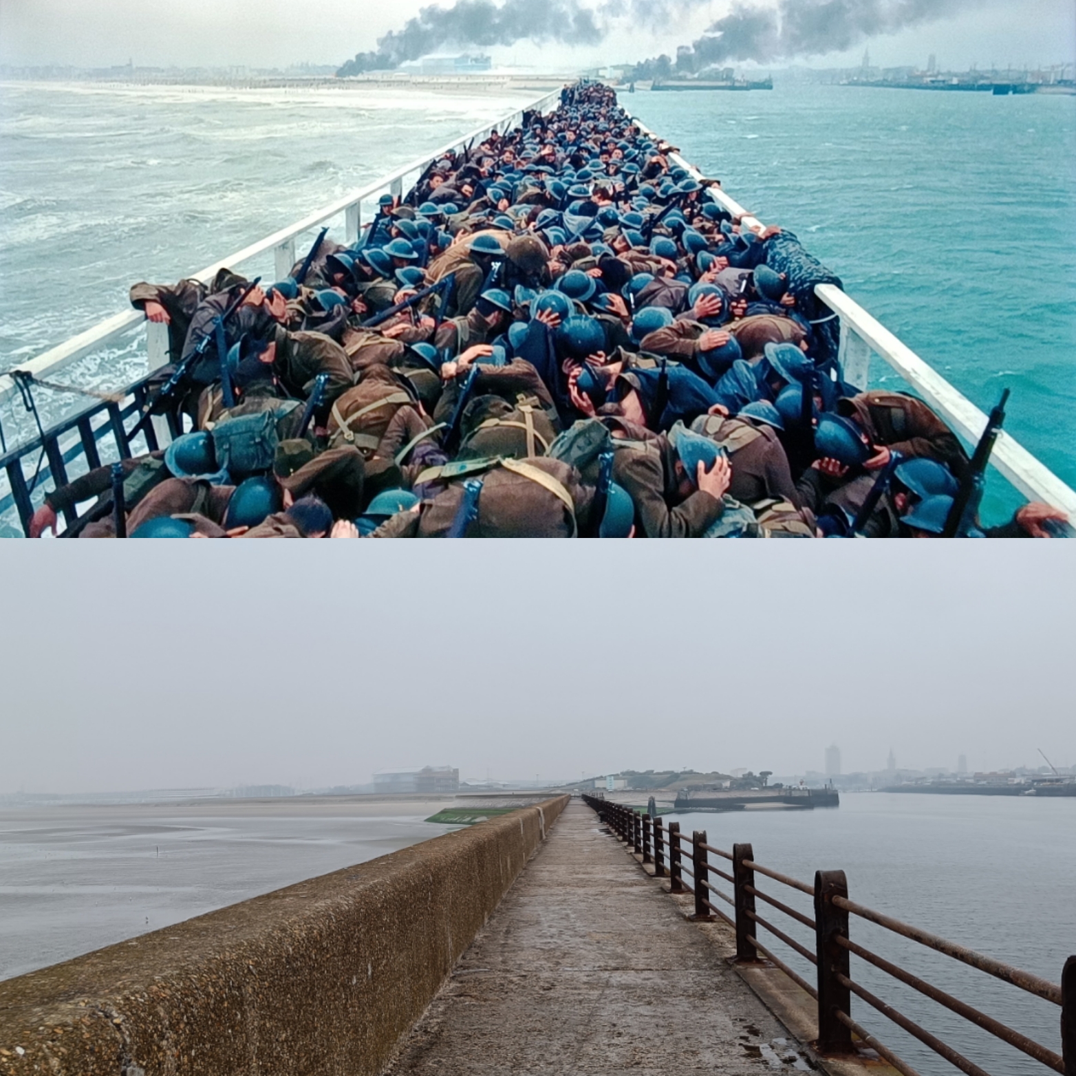 La jetée de Dunkerque va être bombardée