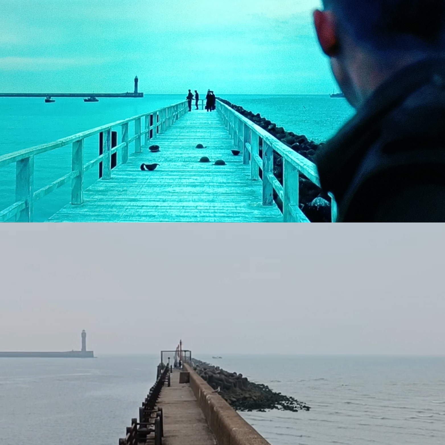 Le bout de la jetée du film Dunkerque