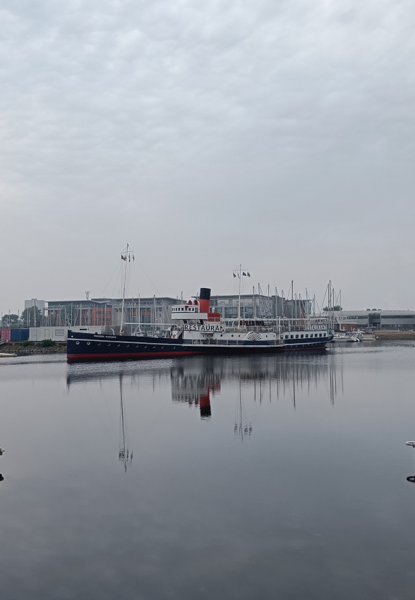 Le bateau Princess Elizabeth à Dunkerque