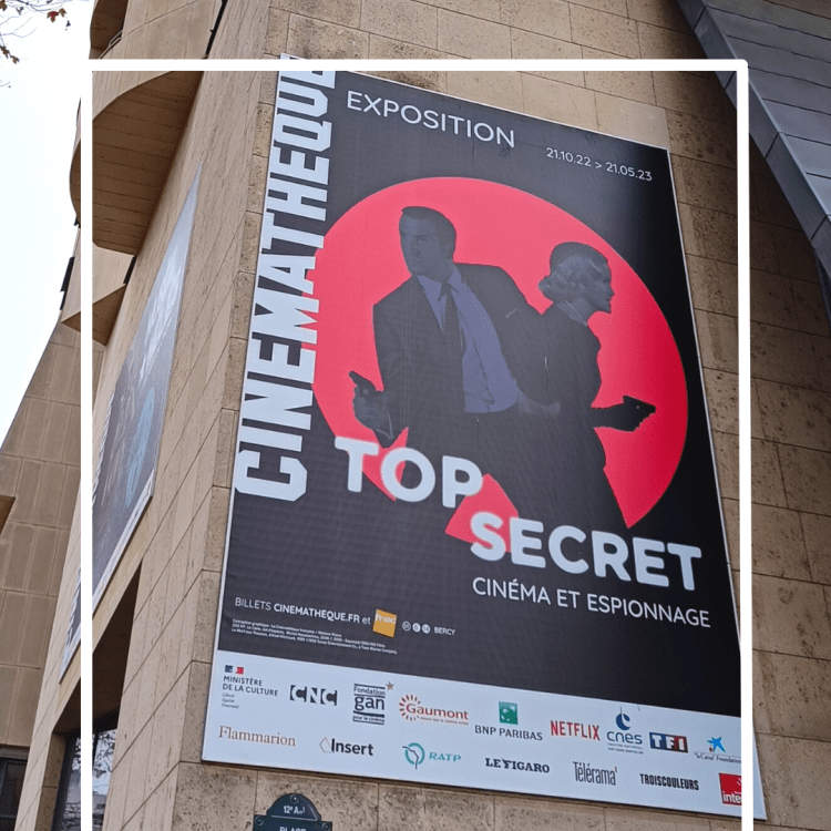 Cinémathèque française, exposition Top secret