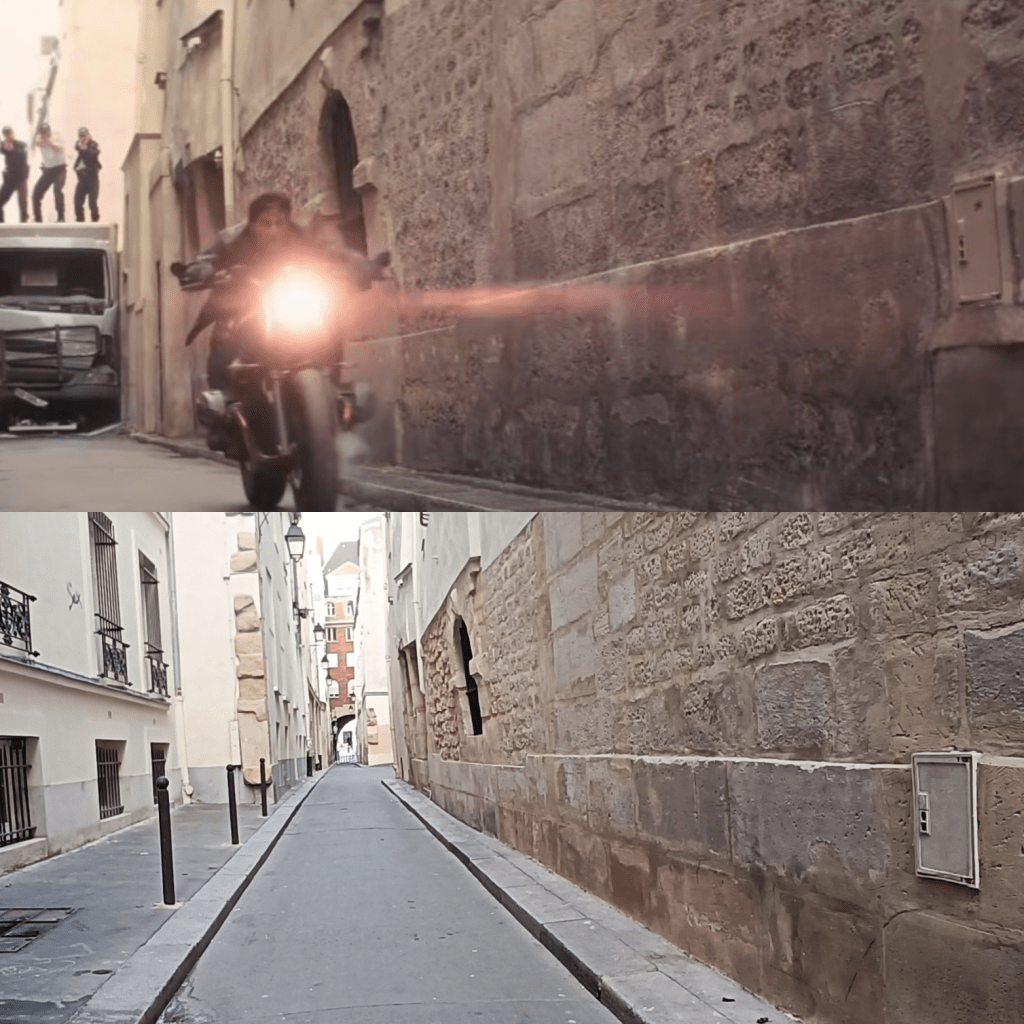 Tom Cruise dans la rue de Nevers