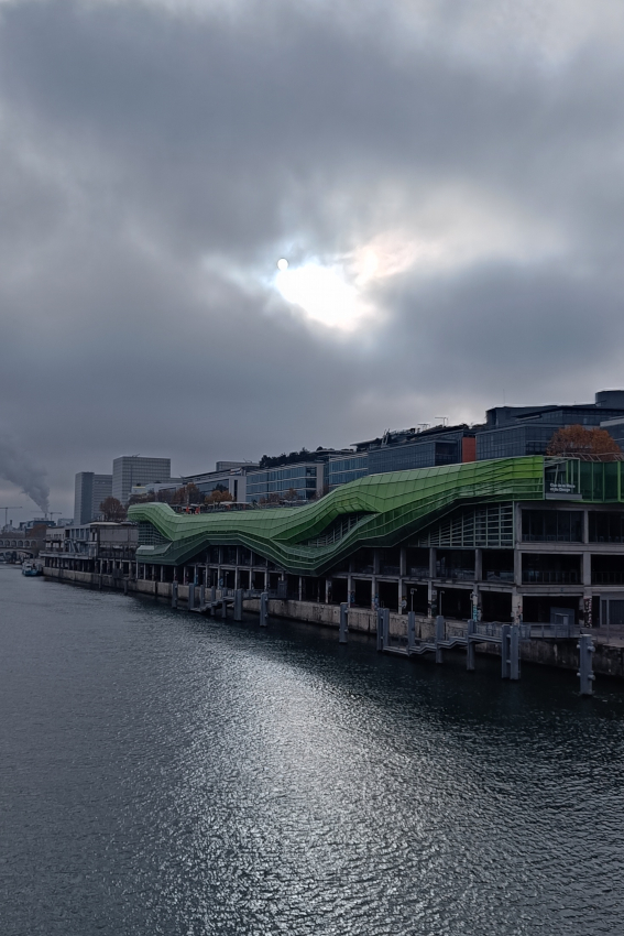 Quai d'Austerlitz sur la Seine