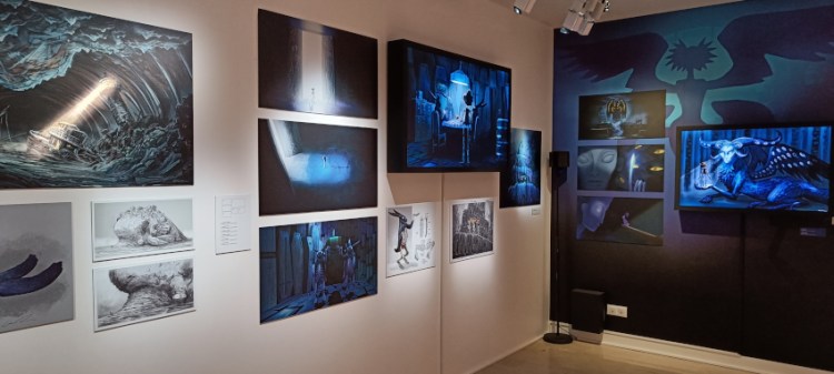 Peintures digitales du Pinocchio de Guillermo del Toro