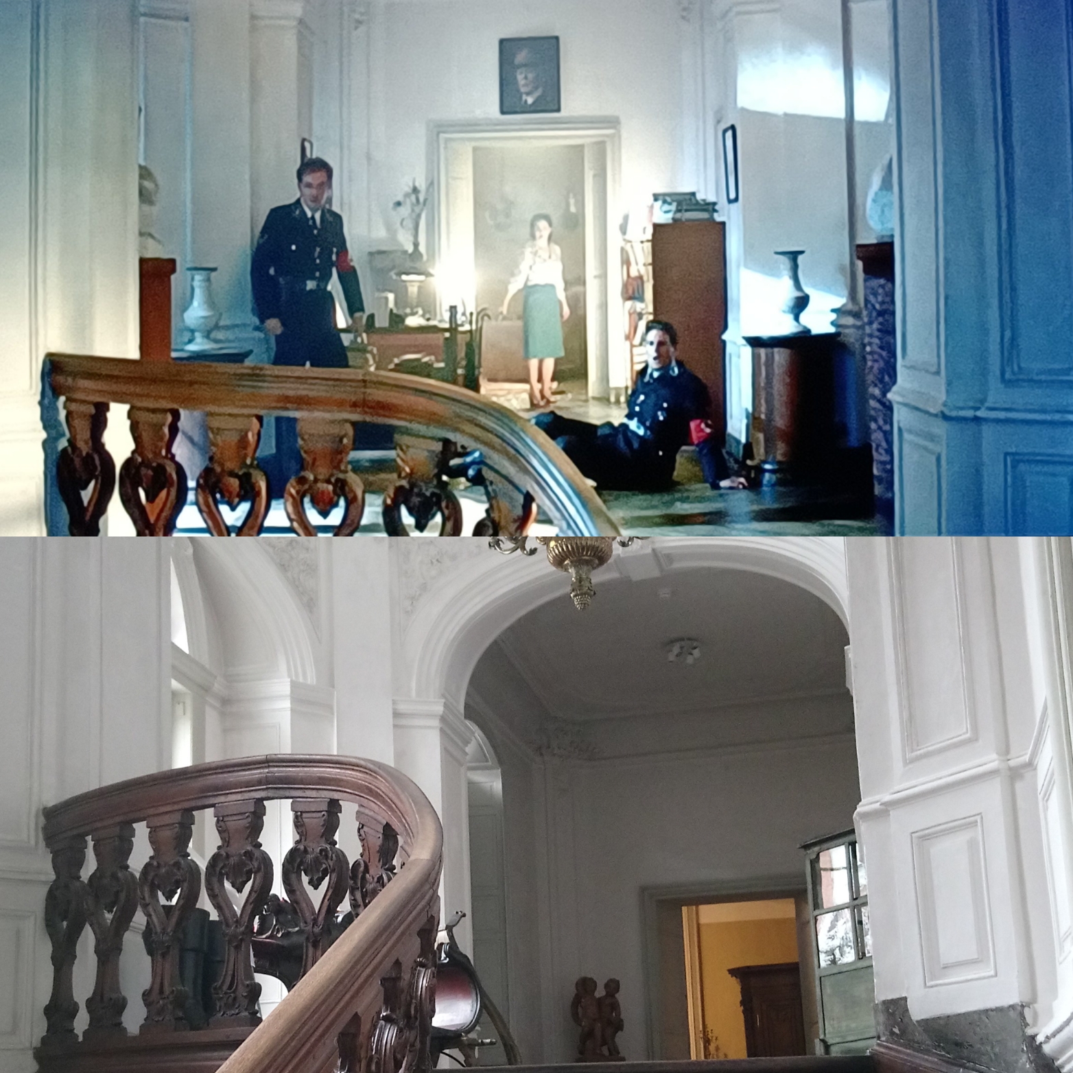 Scène de Max et Léon au musée décoratif de Namur