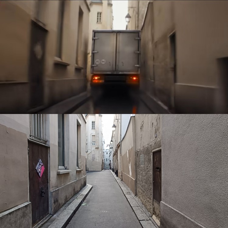 Scène de Mission Impossible 6 à la rue de Nevers