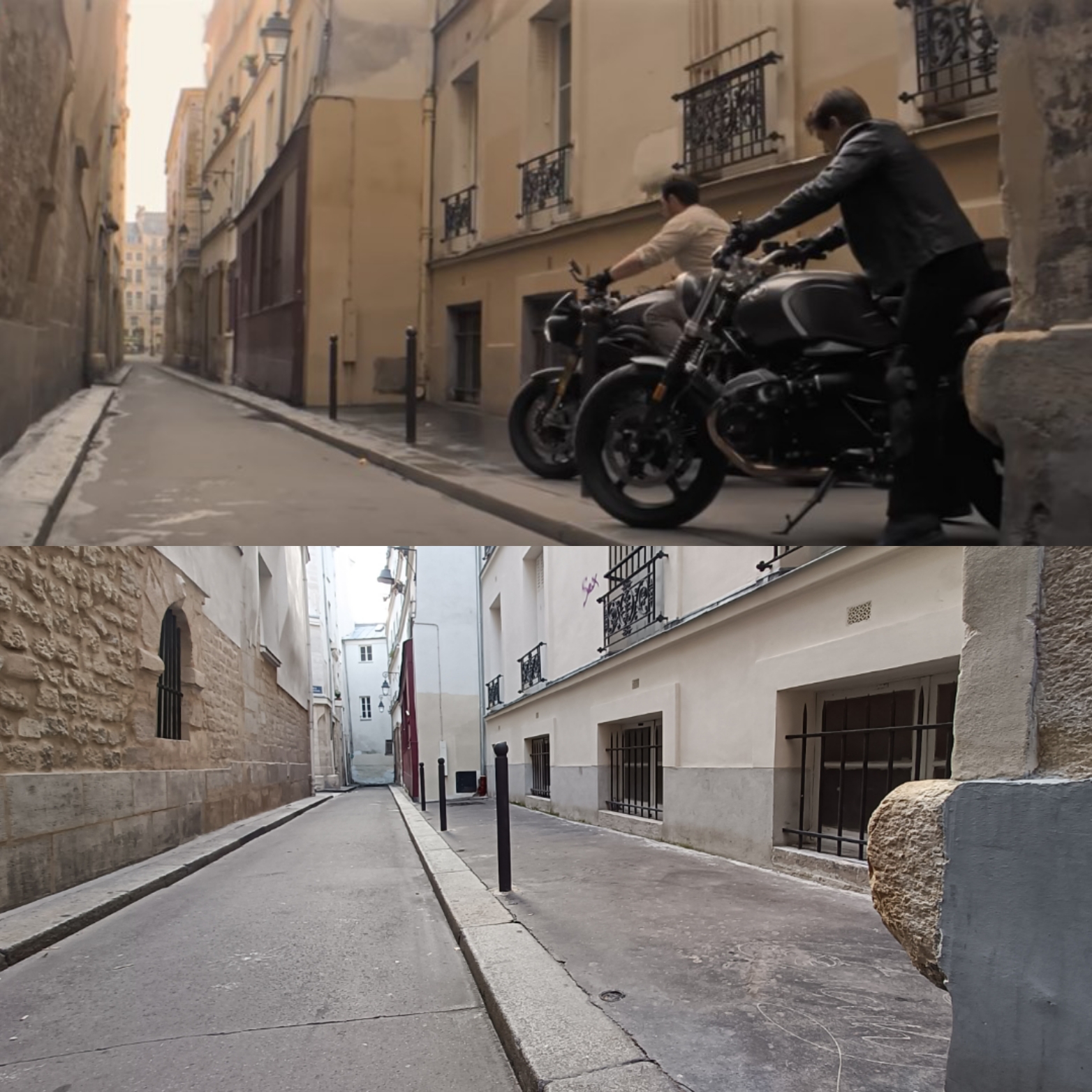 Cruise et Cavill à la rue de Nevers