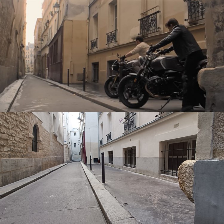 Cruise et Cavill à la rue de Nevers