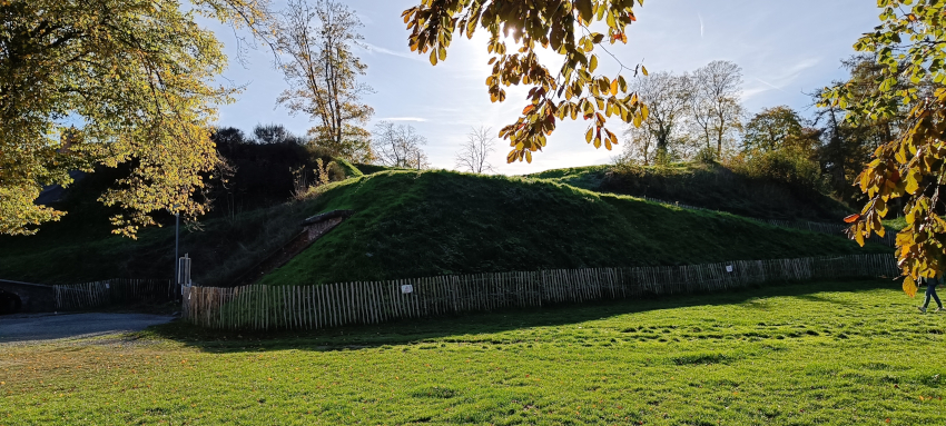 Espace vert de la citadelle de Namur