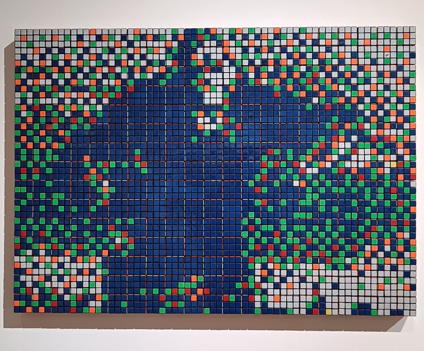 King Kong en Rubik's cubes
