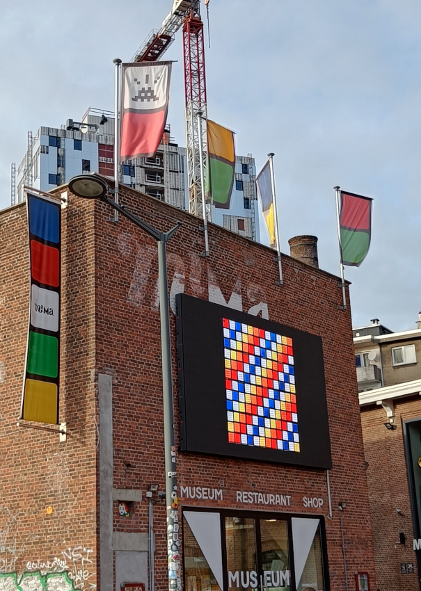 Rubik's Cube X Invader - Édition Limitée Musée MiMa - Neuf